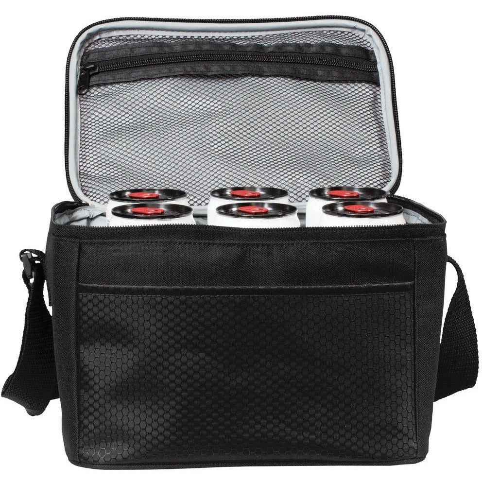 6-Can Cooler Bag: Port Authority 6-Can Cube