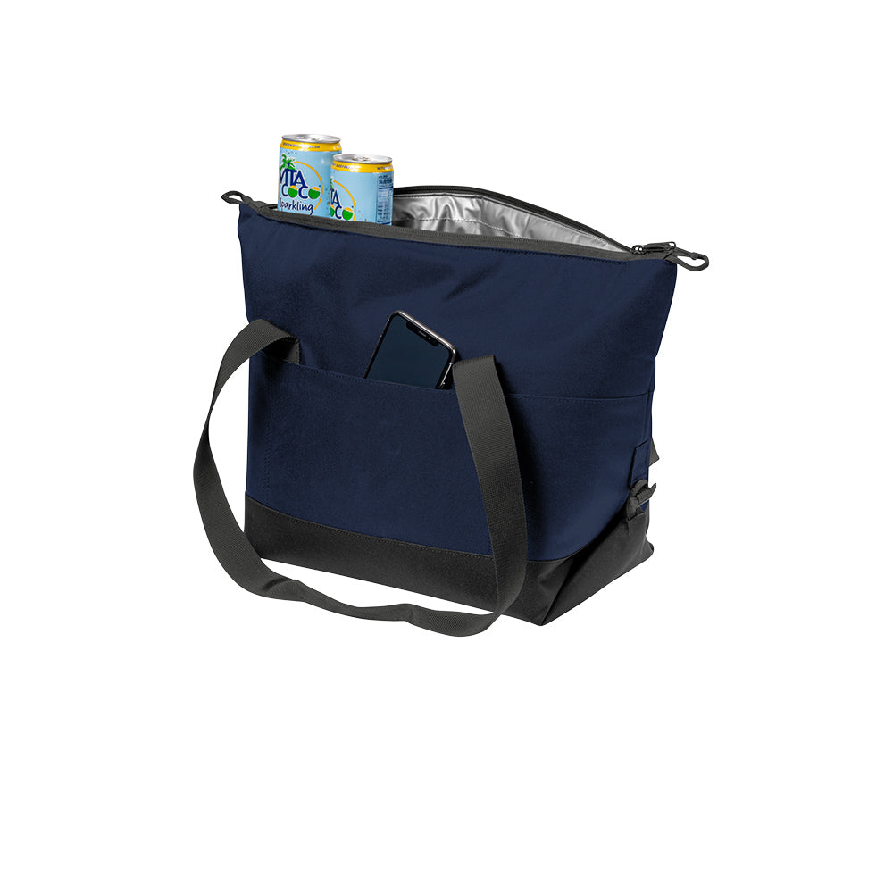 18-Can Cooler Bag: Port Authority Collapsible Tote