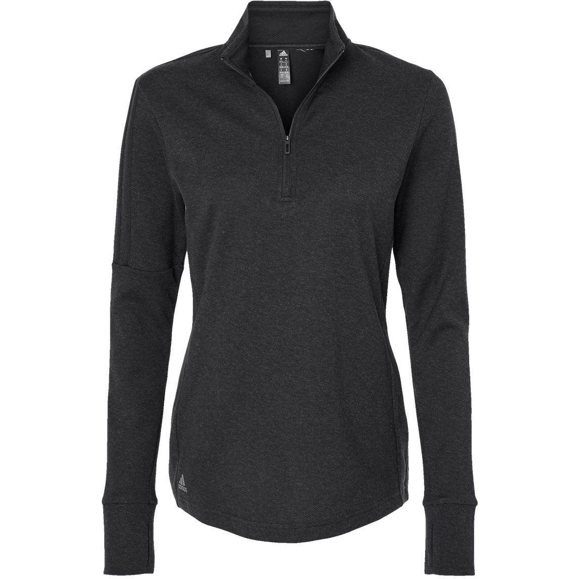 Women's Standard Quarter-Zip: Adidas 3-Stripe