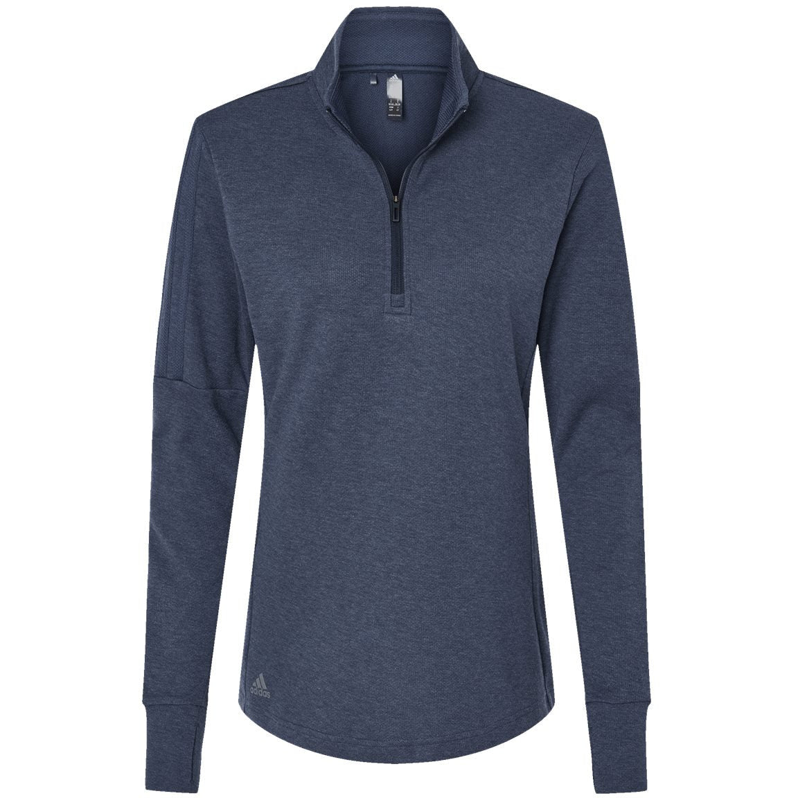 Women's Standard Quarter-Zip: Adidas 3-Stripe