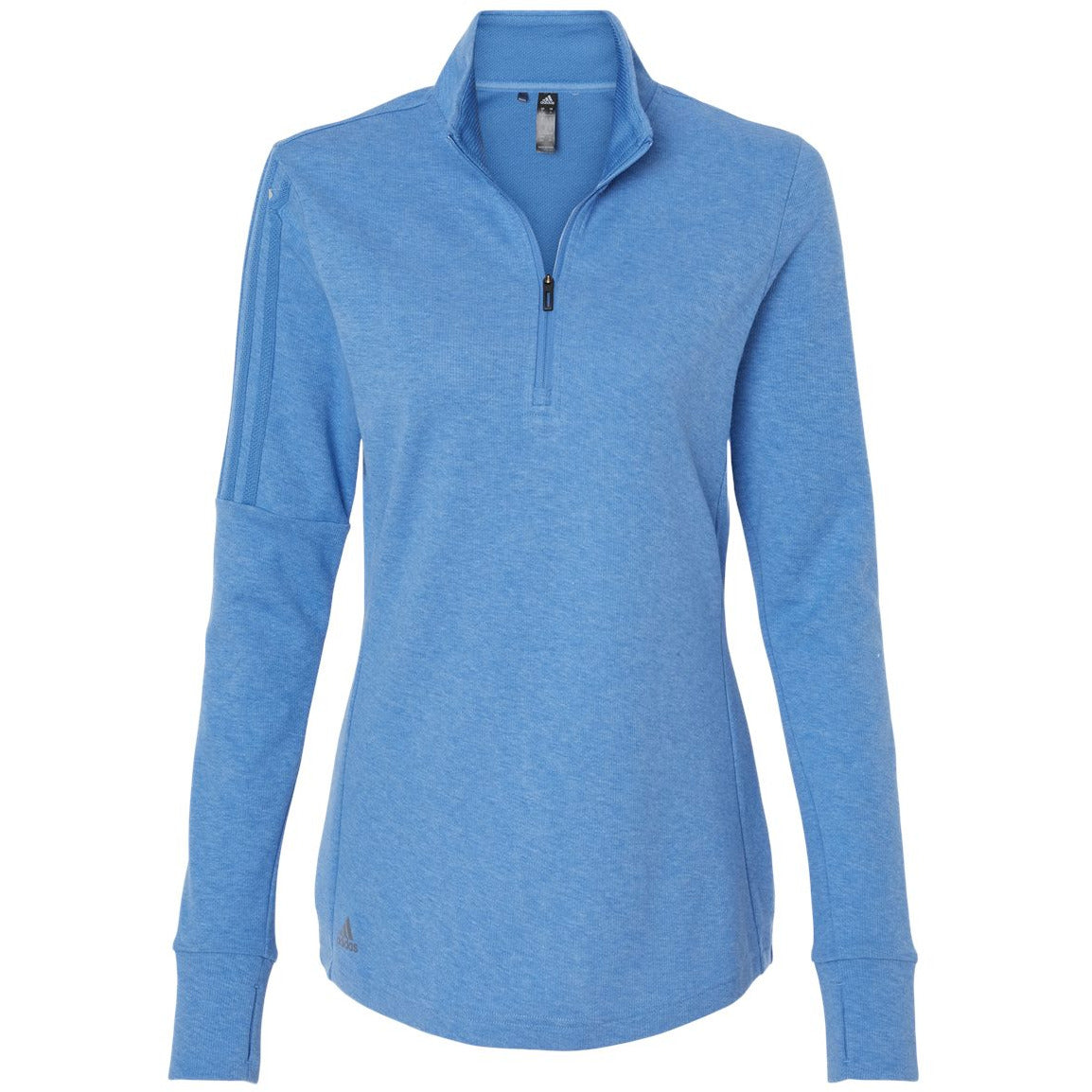 Women's Standard Quarter-Zip: Adidas 3-Stripe