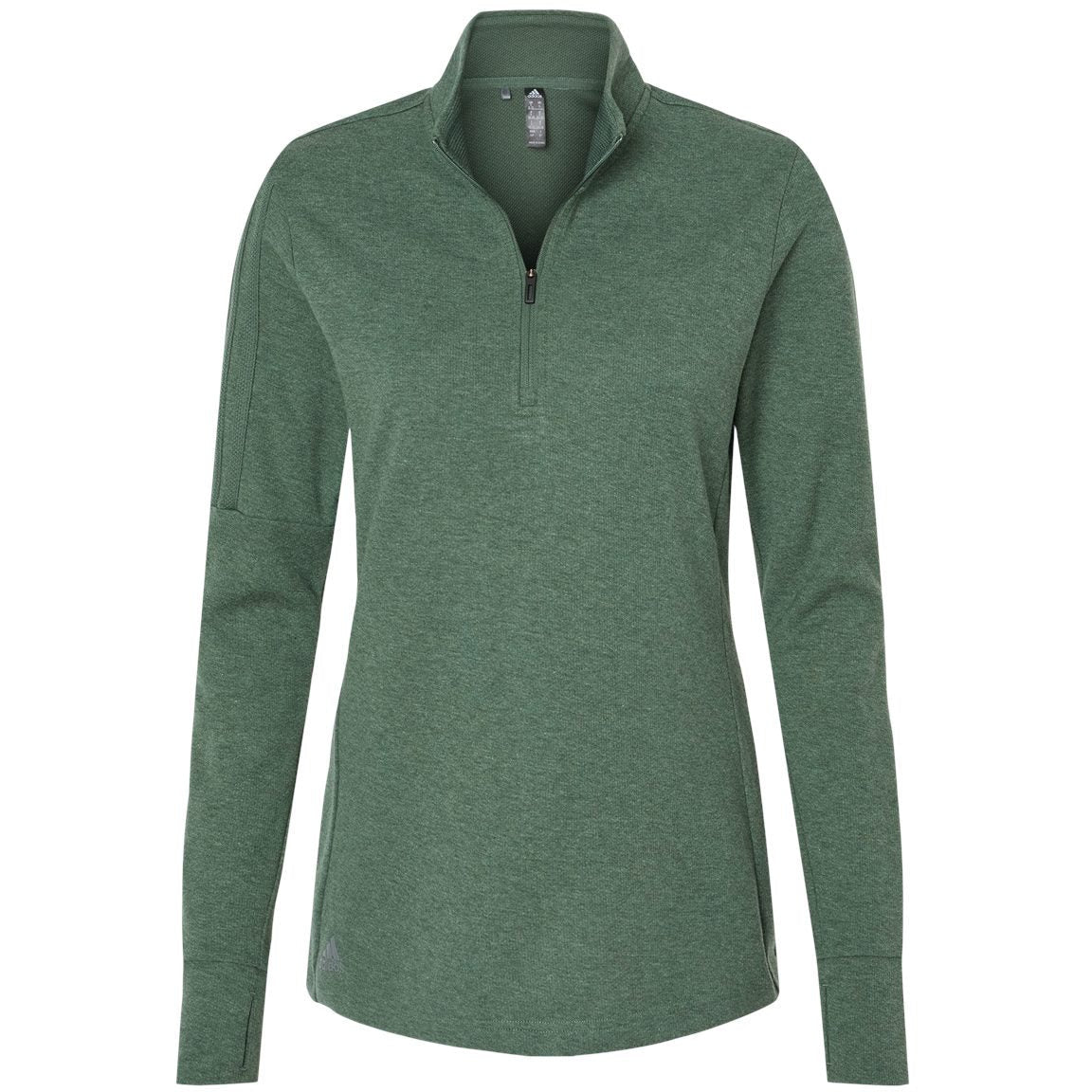 Women's Standard Quarter-Zip: Adidas 3-Stripe