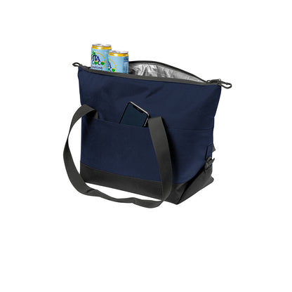 18-Can Cooler Bag:  Port Authority Collapsible Tote