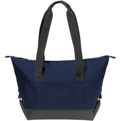 18-Can Cooler Bag:  Port Authority Collapsible Tote