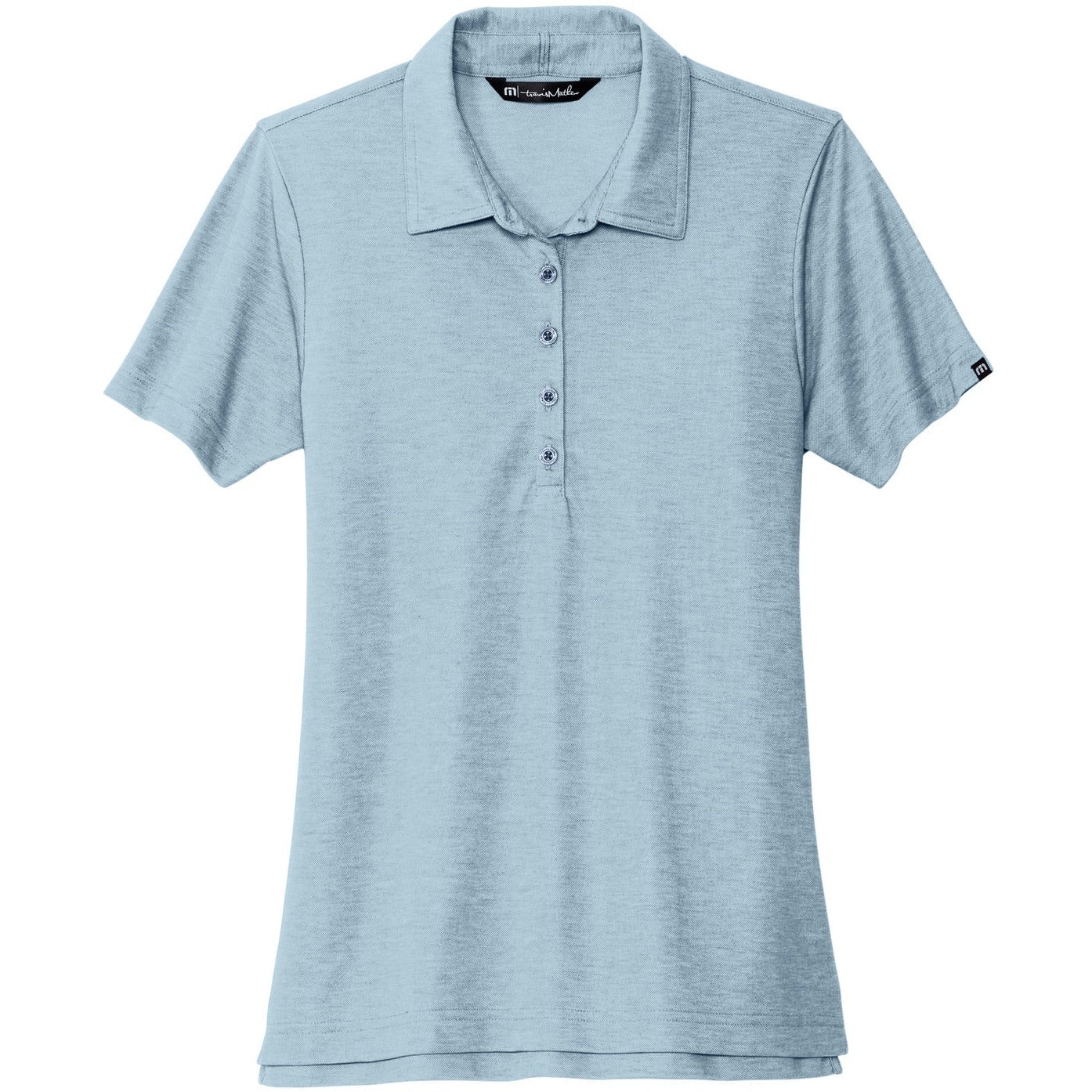 Women's Premium Polo:  TravisMathew Ladies Oceanside Heather Polo