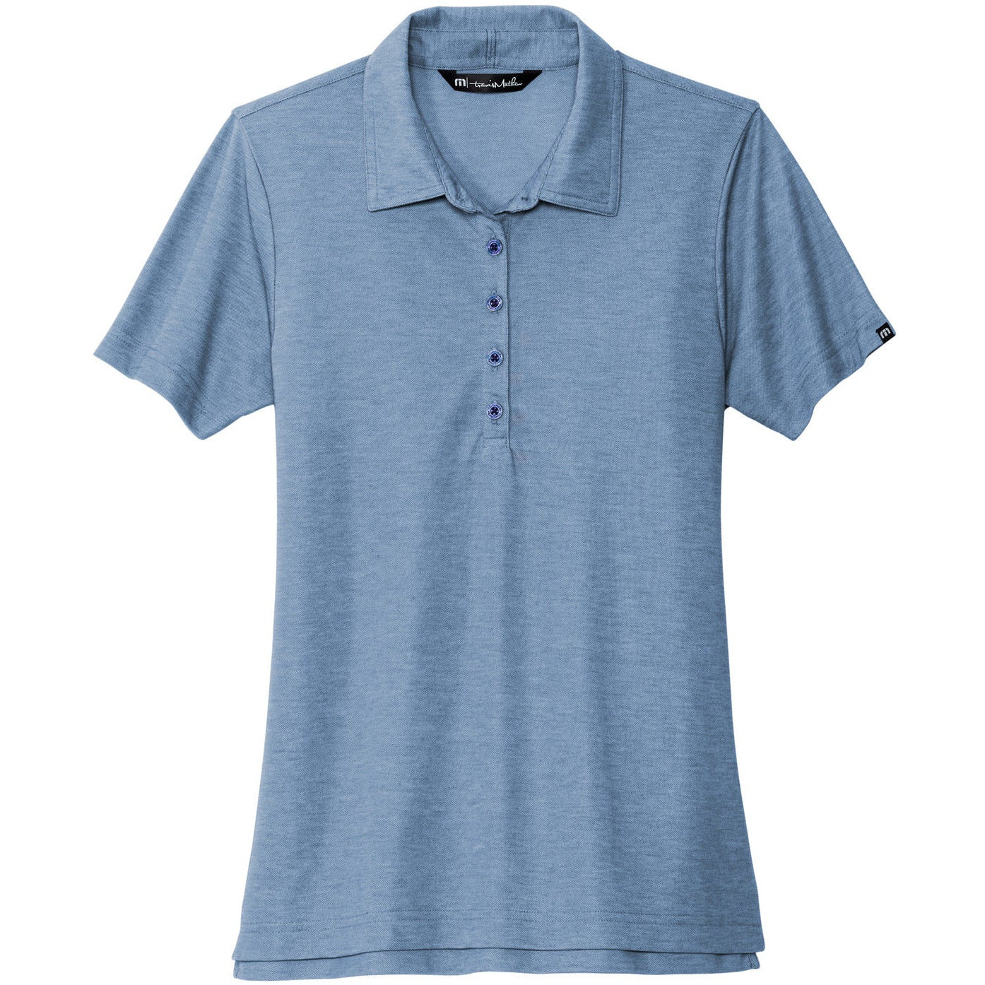 Women's Premium Polo:  TravisMathew Ladies Oceanside Heather Polo